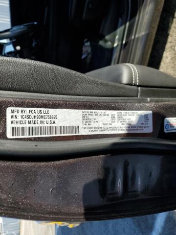 2021 DODGE DURANGO SR - 1C4SDJH90MC758995