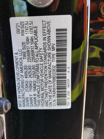 2021 HONDA CR-V SE - 7FARW1H76ME023632