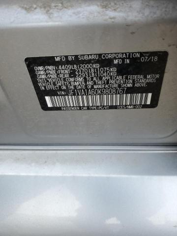 JF1VA1A60K9808767 Subaru WRX