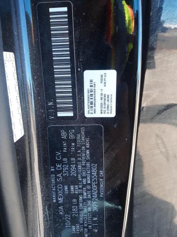 3KPF24AD0PE554802 KIA FORTE LX