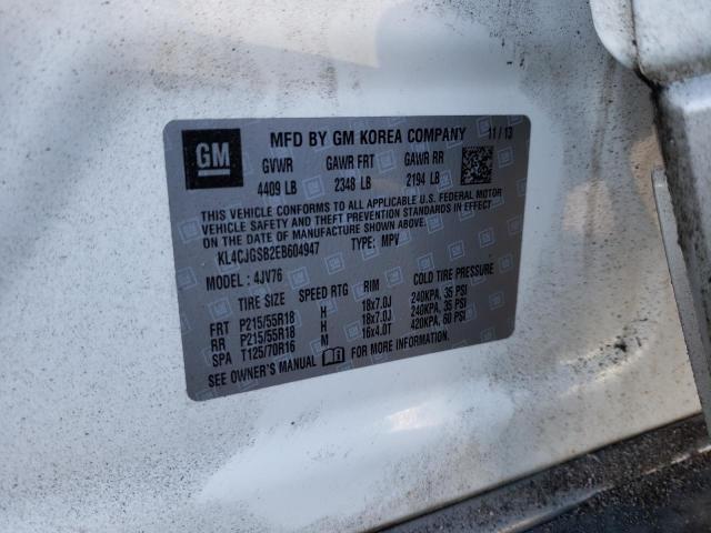 KL4CJGSB2EB604947 Buick Encore
