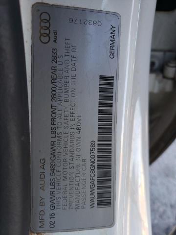 2016 AUDI A7 PREMIUM - WAUWGAFC8GN007589