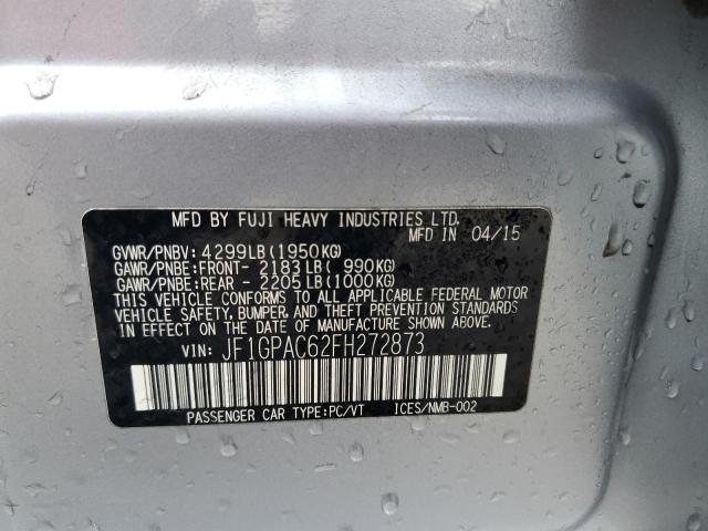 JF1GPAC62FH272873 Subaru Impreza Premium