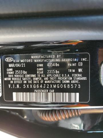 5XXG64J2XMG068573 KIA K5 GT LINE