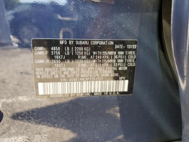 4S4BTANC9P3161203 Subaru Outback Limited