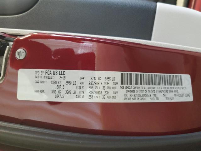 2018 CHRYSLER PACIFICA L - 2C4RC1GG0JR210516