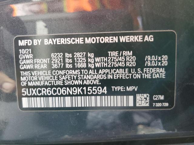 5UXCR6C06N9K15594 2022 BMW X5, photo no. 14