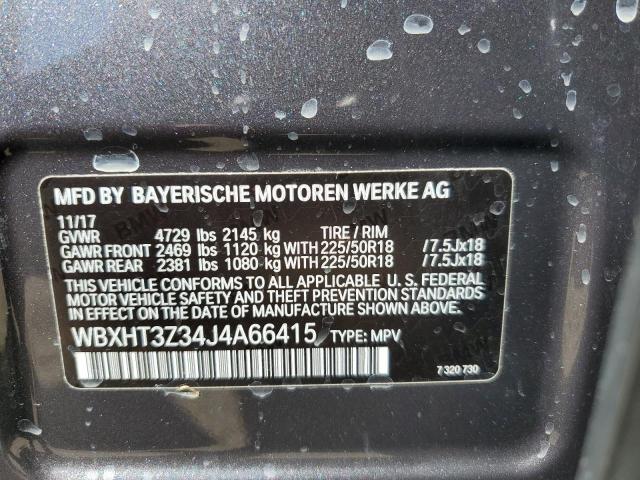 WBXHT3Z34J4A66415 BMW X1 Xdrive28i