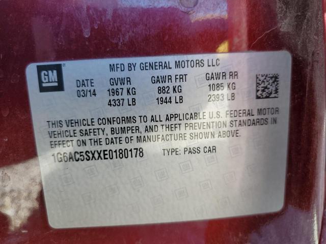1G6AC5SXXE0180178 Cadillac Ats Performance