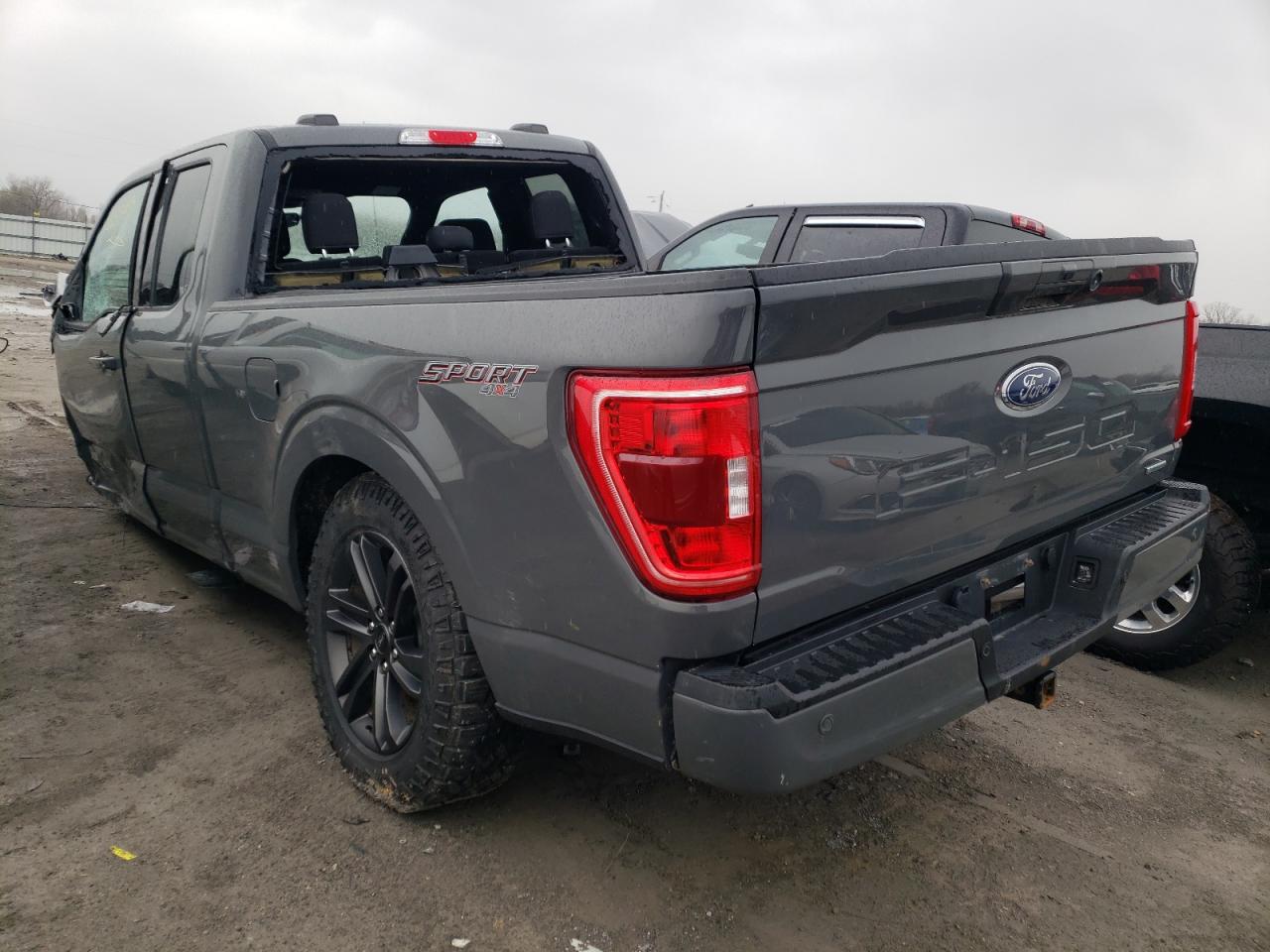 2021 Ford F150 Super Cab VIN: 1FTEX1EP7MKD25252 Lot: 44518493