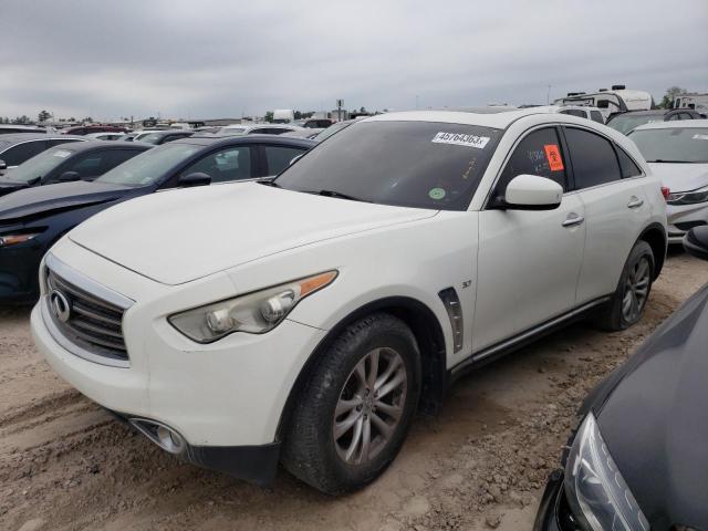 Lot #1986361326 2014 INFINITI QX70 salvage car