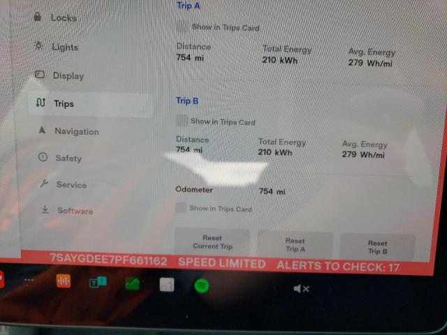 7SAYGDEE7PF661162 Tesla Model Y