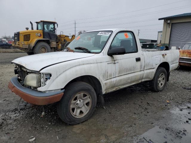 Salvage cars for sale from Copart Eugene, OR: 2002 Toyota Tacoma