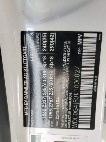 WDC0G4JB3K1000827 Mercedes-Benz GLC 300