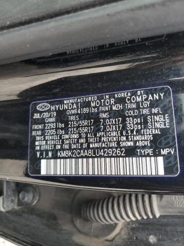 KM8K2CAA8LU429262 Hyundai Kona SEL 12