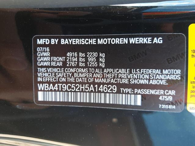 2017 BMW 440I - WBA4T9C52H5A14629