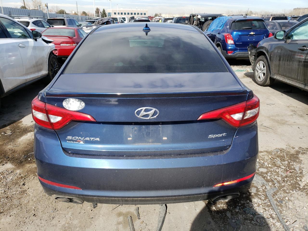 VIN 5NPE34AFXHH586051 2017 HYUNDAI SONATA no.6