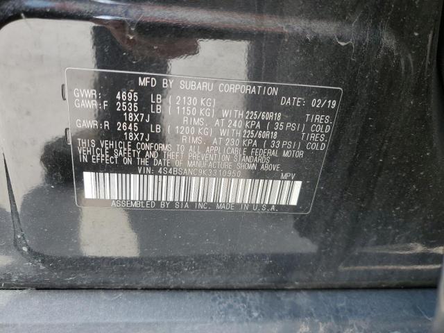 4S4BSANC9K3310950 Subaru Outback 2.5i Limited