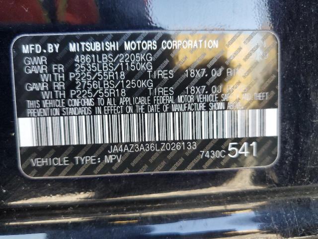 JA4AZ3A36LZ026133 Mitsubishi Outlander Se