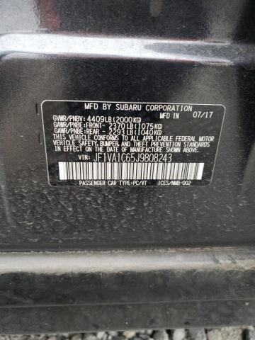 JF1VA1C65J9808243 Subaru Wrx Premium