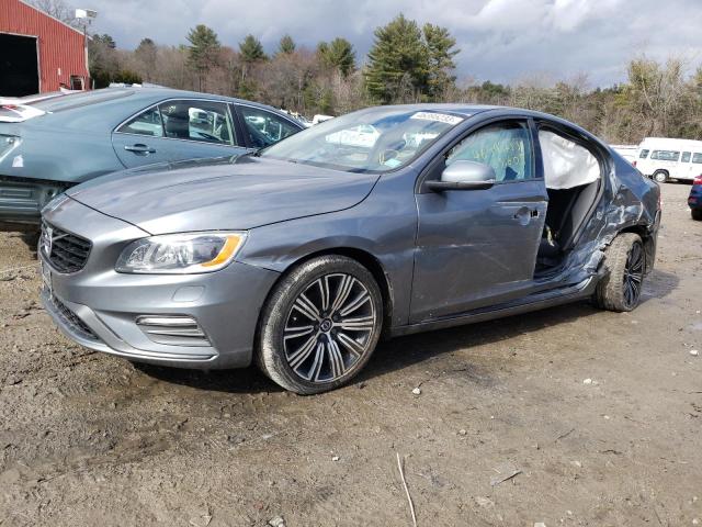 Salvage cars for sale at Mendon, MA auction: 2017 Volvo S60