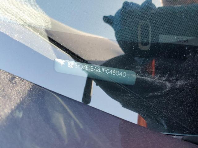 5YJ3E1EA8JF046040 Tesla MODEL 3