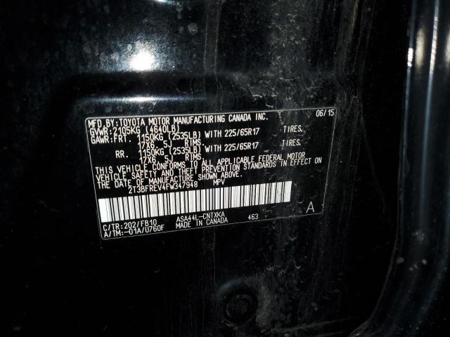 2015 TOYOTA RAV4 LE - 2T3BFREV4FW347948