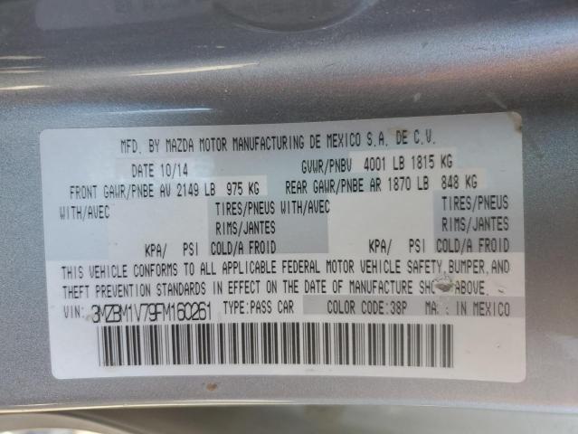 2015 MAZDA 3 TOURING - 3MZBM1V79FM160261