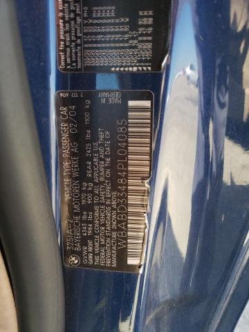 WBABD33484PL04085 BMW 325 CI