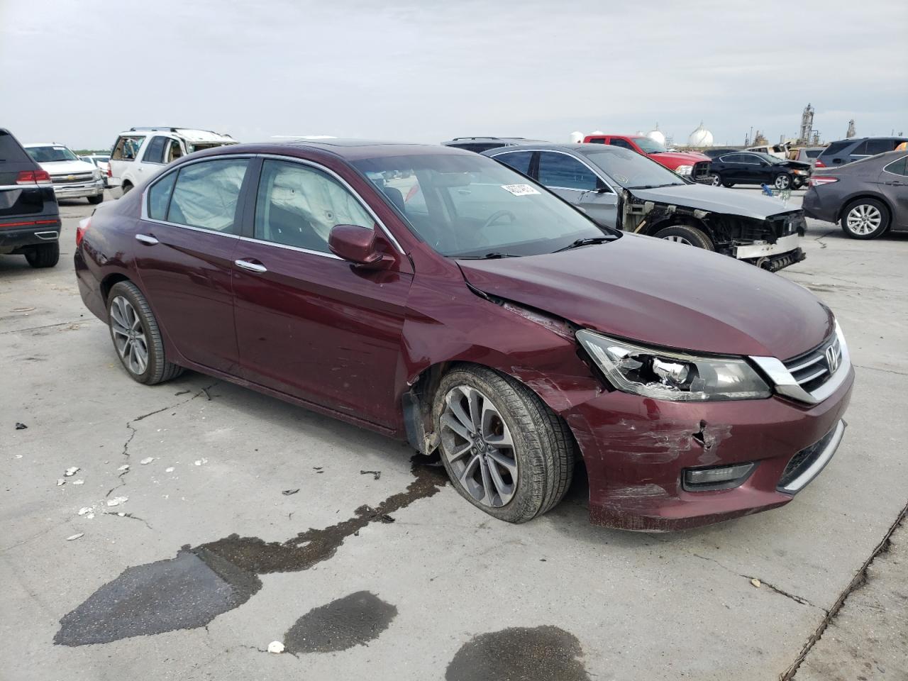 1HGCR2F56FA800873 2015 Honda Accord Sport