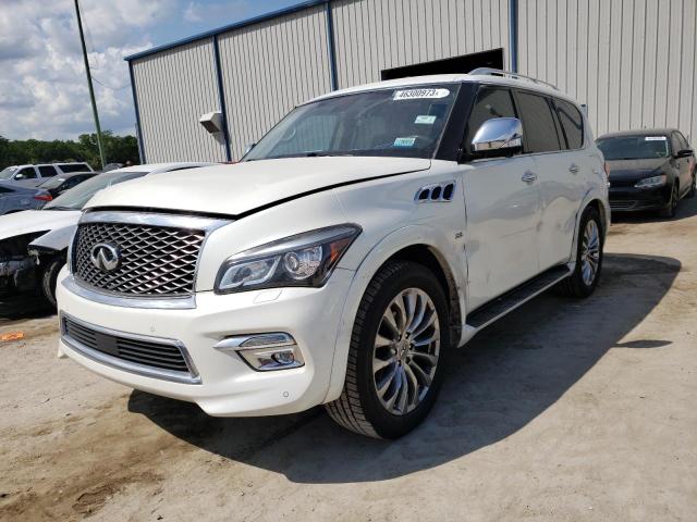 Salvage cars for sale from Copart Apopka, FL: 2016 Infiniti QX80