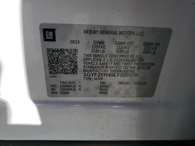1GYFZFR45LF029370 Cadillac XT4 SPORT