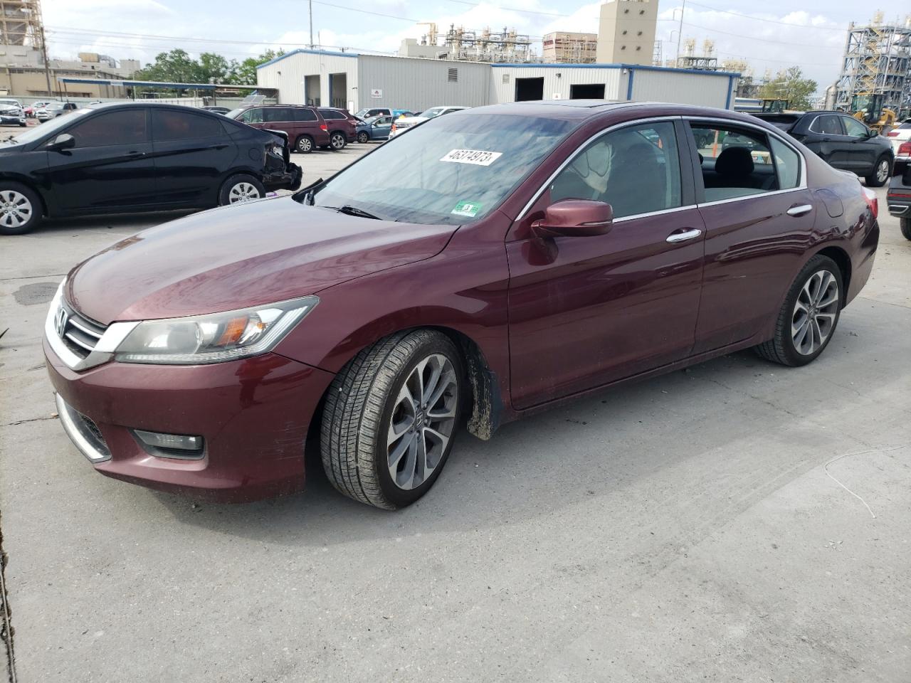 1HGCR2F56FA800873 2015 Honda Accord Sport