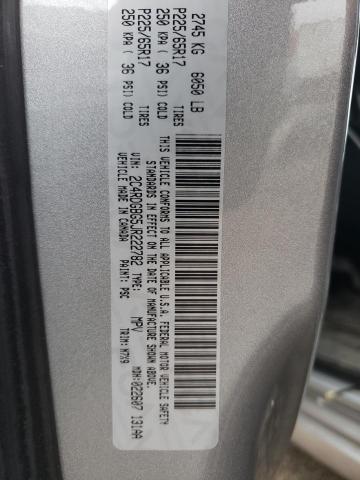 2018 DODGE GRD CARAVA - 2C4RDGBG5JR222782
