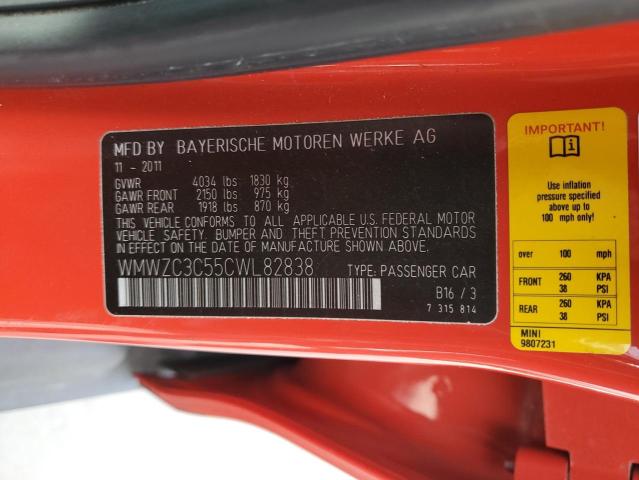 WMWZC3C55CWL82838 Mini Cooper S Countryman