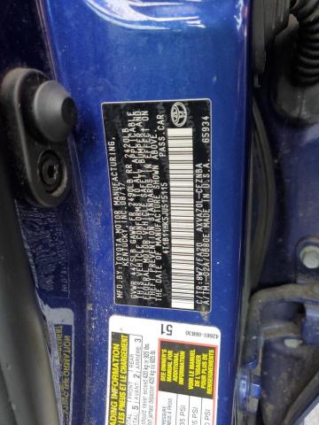 4T1B11HK5JU515115 Toyota CAMRY L