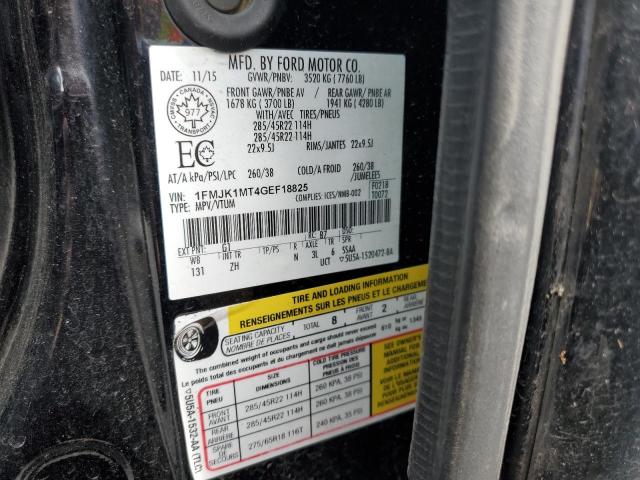 1FMJK1MT4GEF18825 Ford Expedition El Platinum