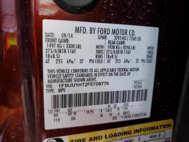 1FMJU1HT2FEF08779 Ford Expedition Xlt
