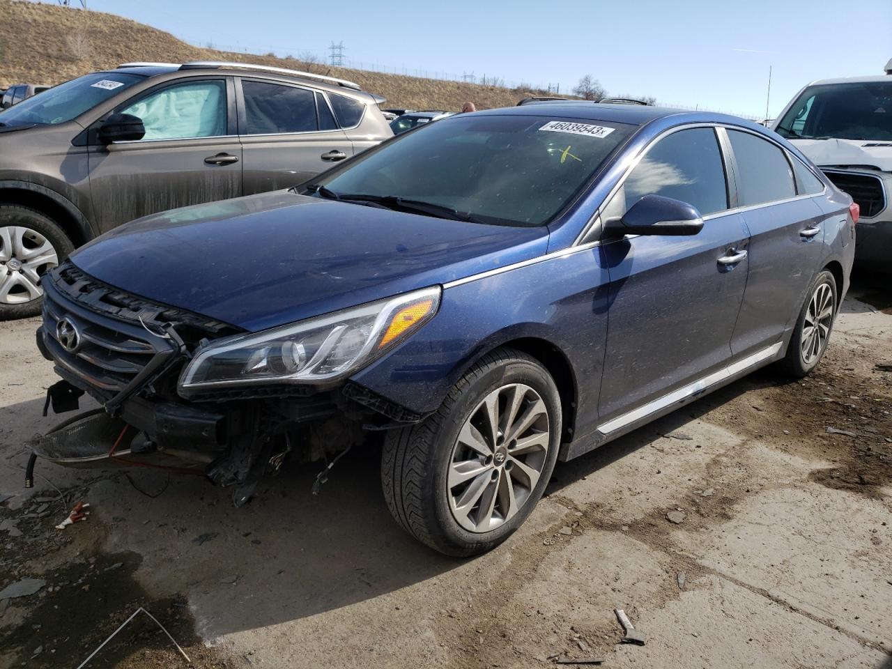 VIN 5NPE34AFXHH586051 2017 HYUNDAI SONATA no.1