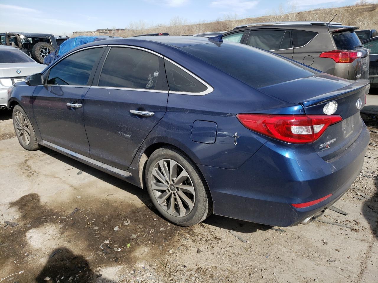 VIN 5NPE34AFXHH586051 2017 HYUNDAI SONATA no.2