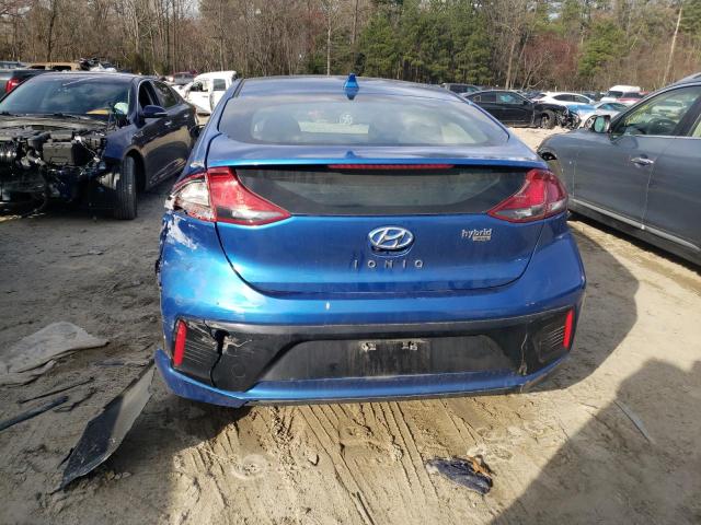 2017 HYUNDAI IONIQ BLUE - KMHC65LC6HU049492