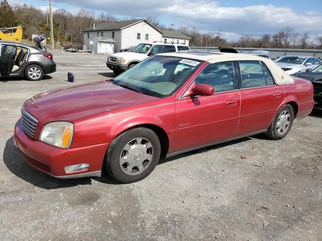 Cadillac Deville salvage cars for sale: 2002 Cadillac Deville