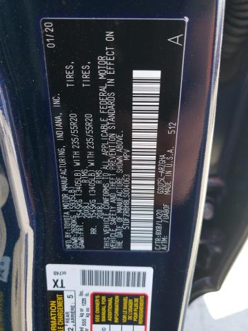 5TDFZRBH8LS004063 Toyota Highlander Platinum