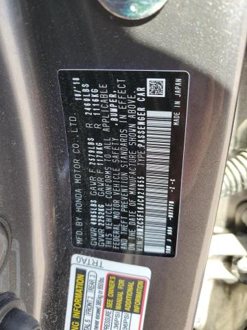 2018 HONDA CLARITY - JHMZC5F16JC021655