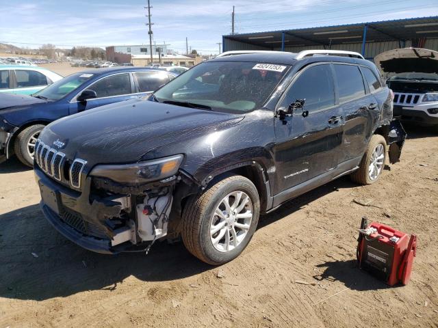 Salvage cars for sale from Copart Colorado Springs, CO: 2021 Jeep Cherokee Latitude