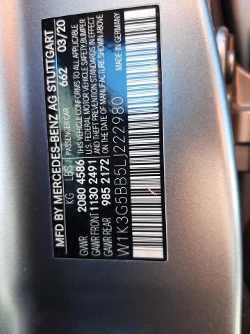 2020 MERCEDES-BENZ A 35 AMG - W1K3G5BB5LJ222980