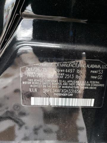 2016 HYUNDAI SONATA LIM - 5NPE34AFXGH331656