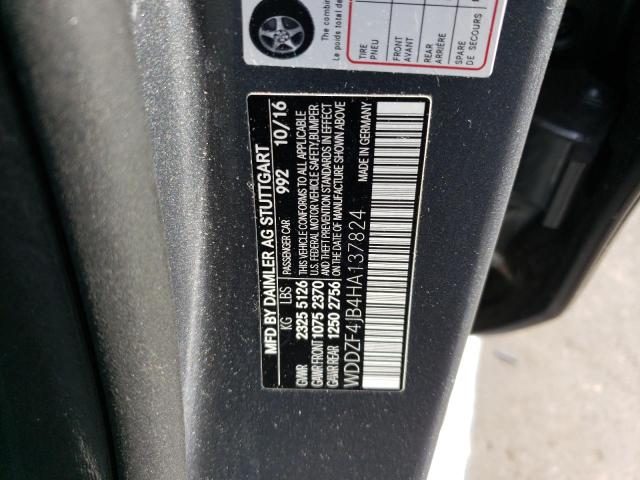 2017 MERCEDES-BENZ E 300 - WDDZF4JB4HA137824