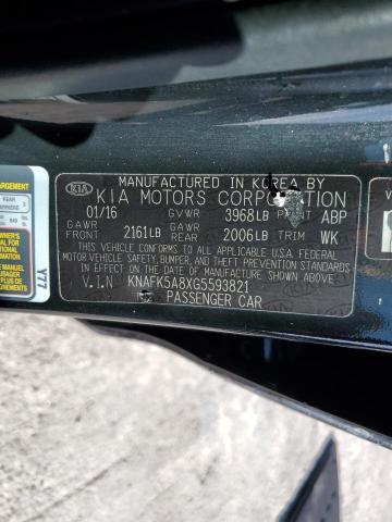KNAFK5A8XG5593821 KIA FORTE LX