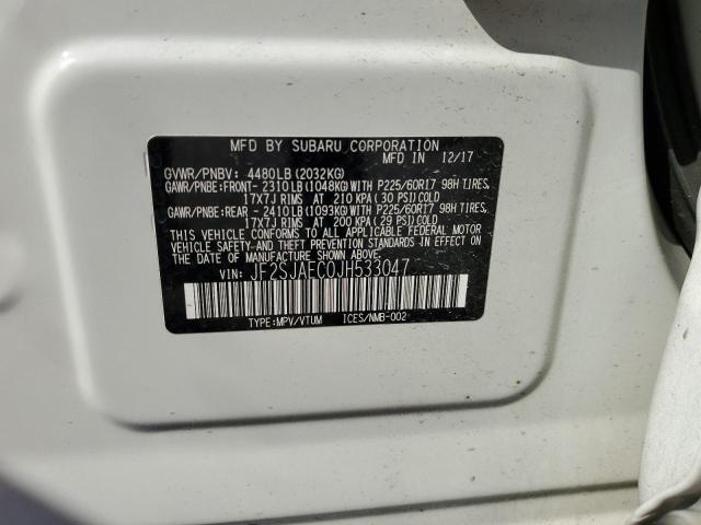 JF2SJAEC0JH533047 Subaru Forester 2.5i Premium